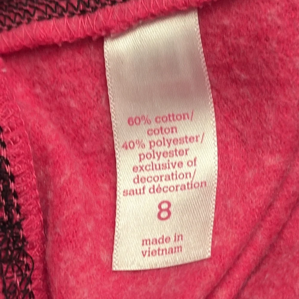 Justice Girls Pink Sweat Pants, Size 8